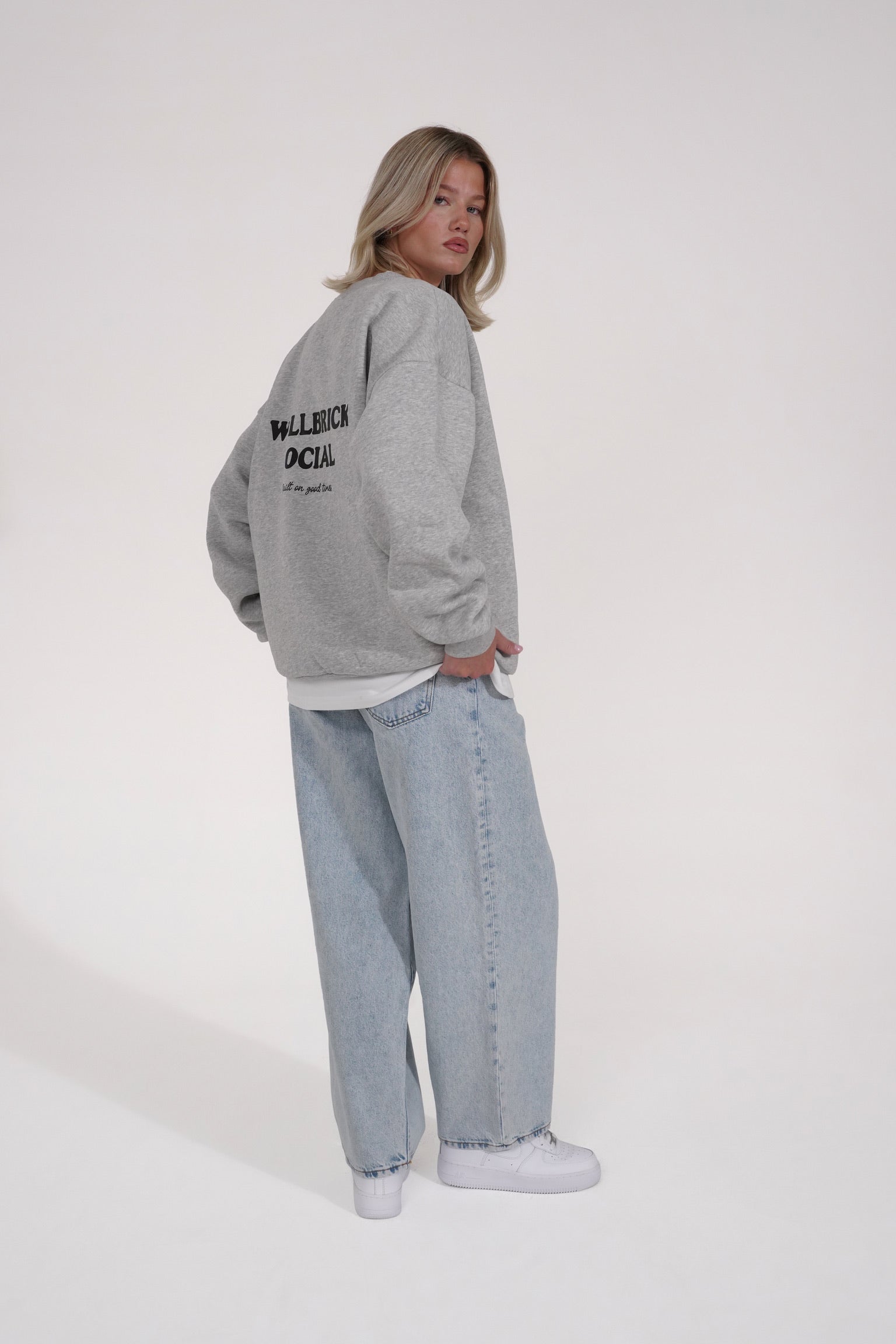 Ash Grey Crewneck