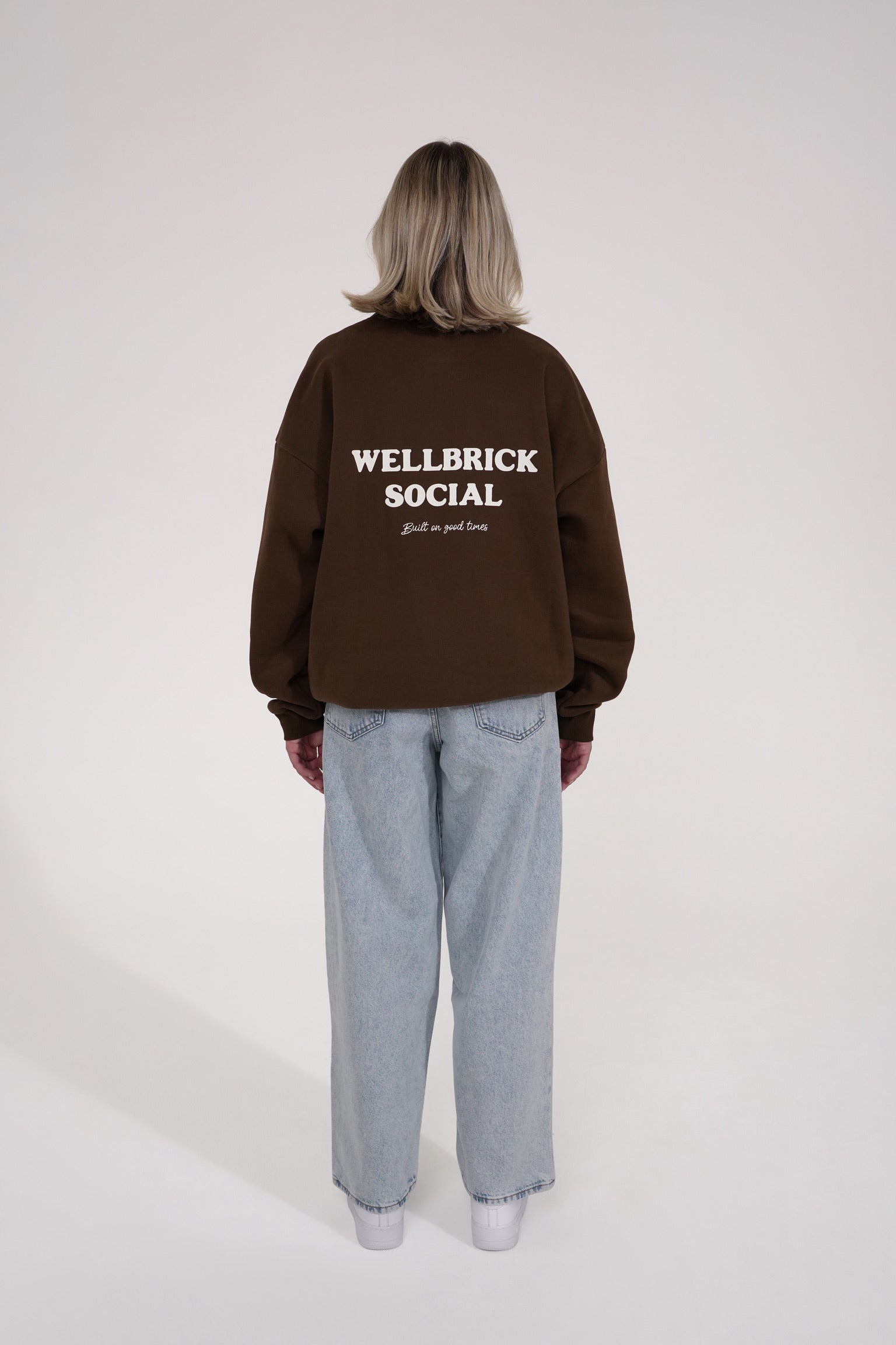 Chocolate Brown Crewneck