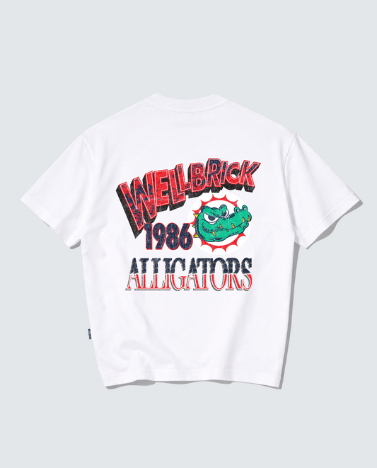 Wellbrick Alligator Mascot Tee