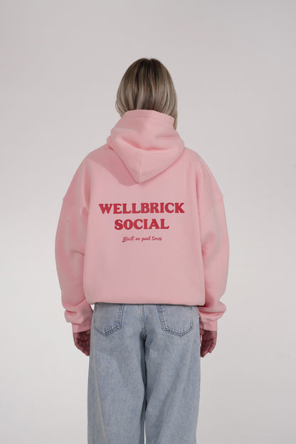 Strawberry Pink Hoodie