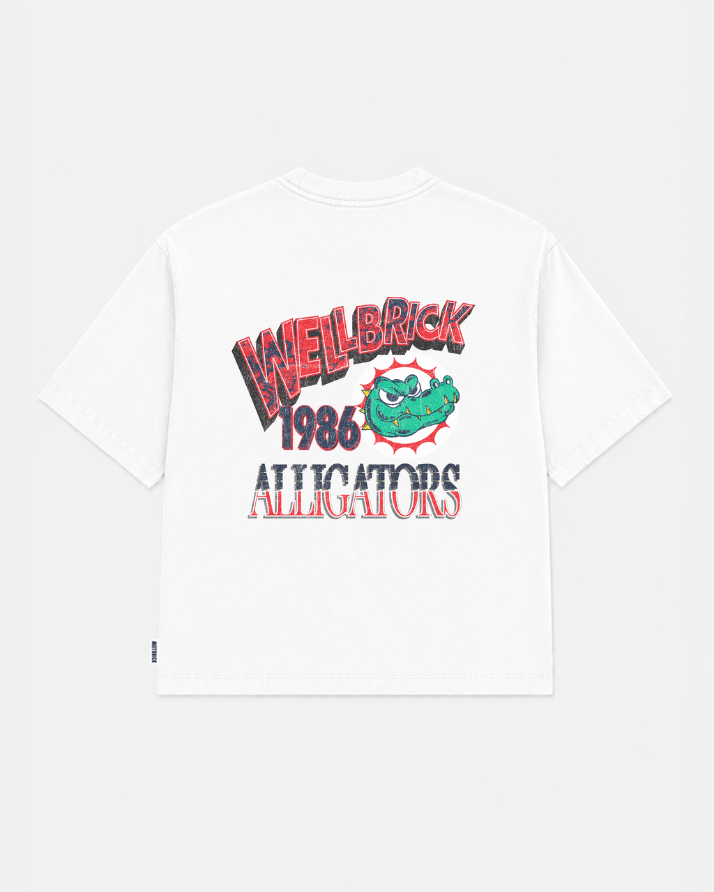 Wellbrick Alligator Mascot Tee
