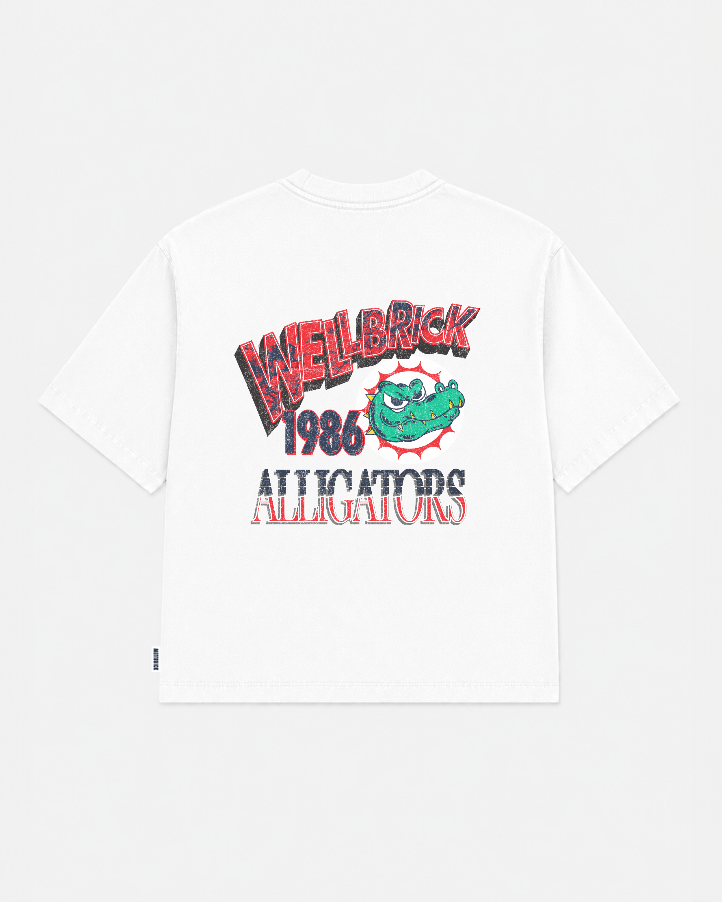 Wellbrick Alligator Mascot Tee