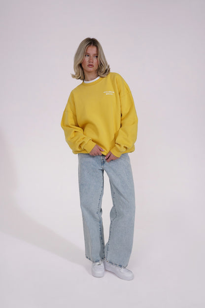 Butter Yellow Crewneck
