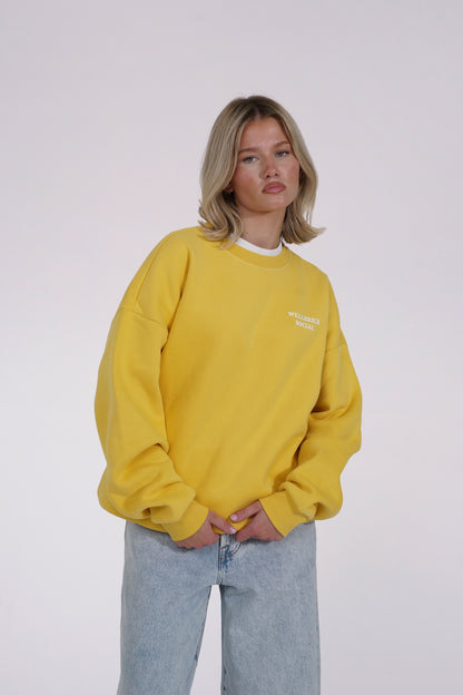 Butter Yellow Crewneck