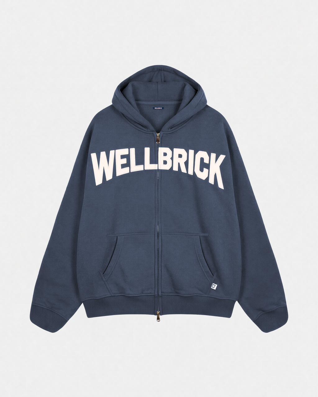 Yearbook Navy Zip Hoodie