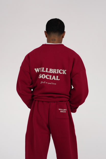 Cherry Red Sweatpants