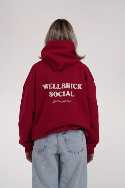 Cherry Red Hoodie