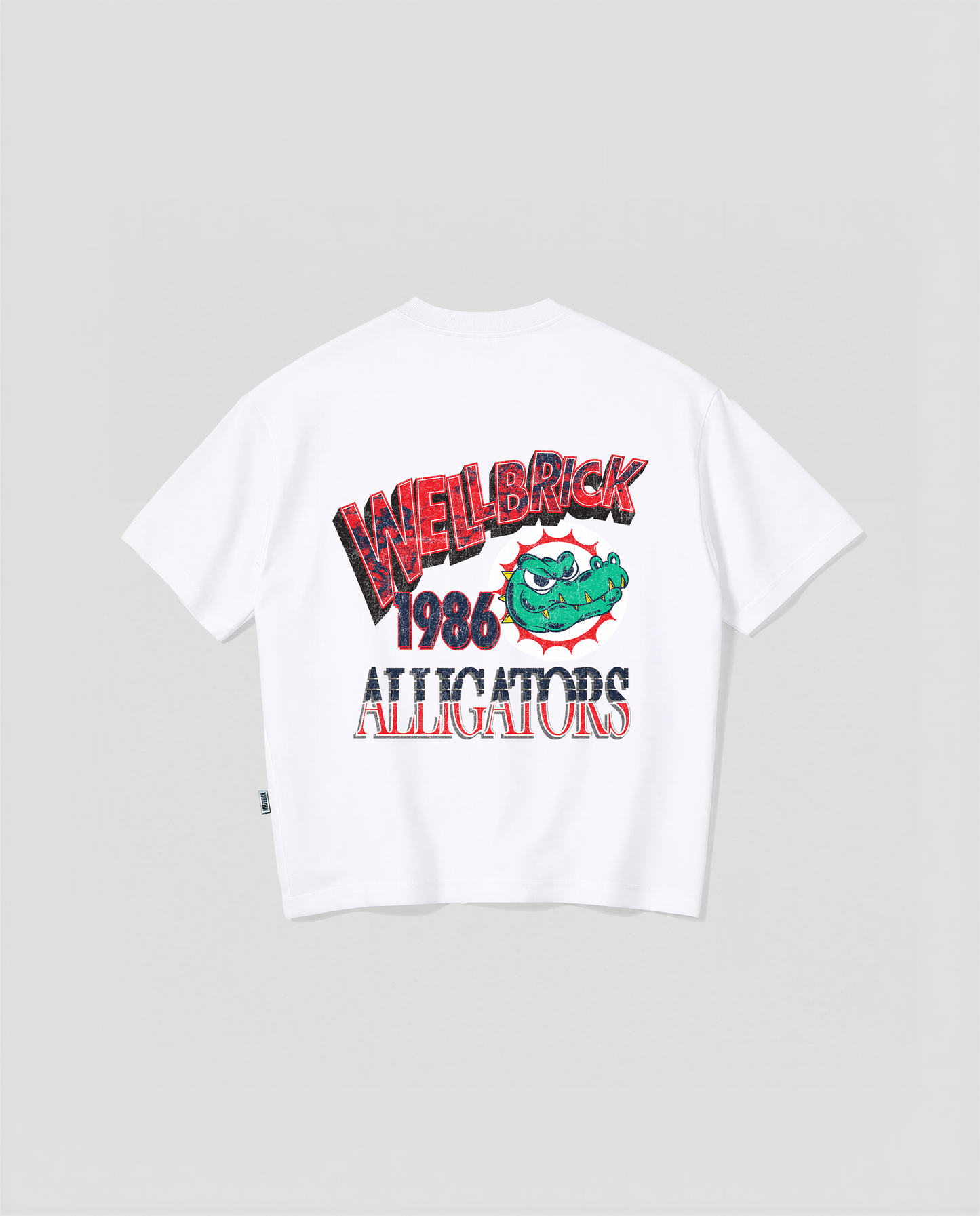 Wellbrick Alligator Mascot Tee