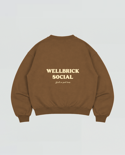 Chocolate Brown Crewneck