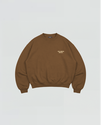 Chocolate Brown Crewneck