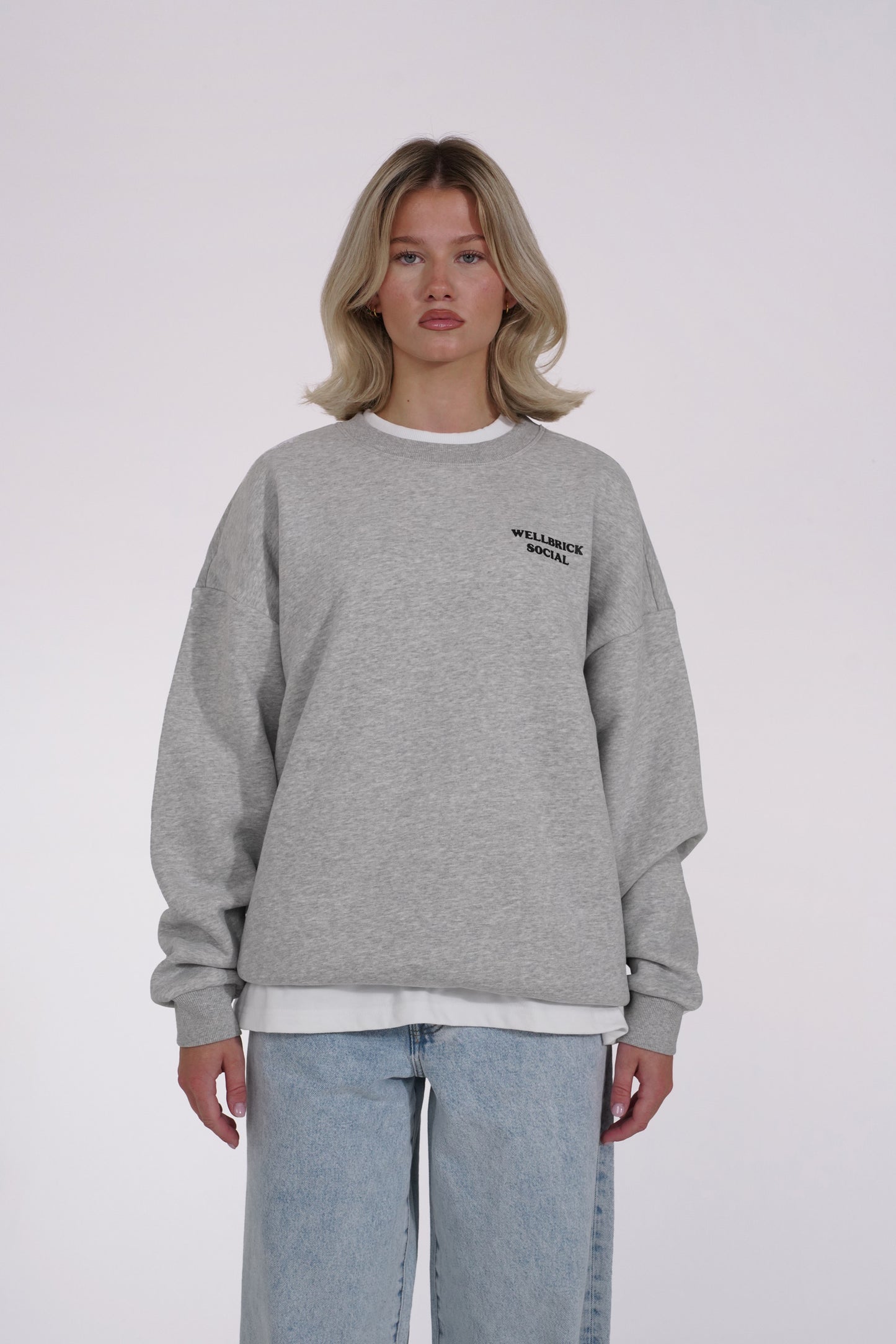 Ash Grey Crewneck