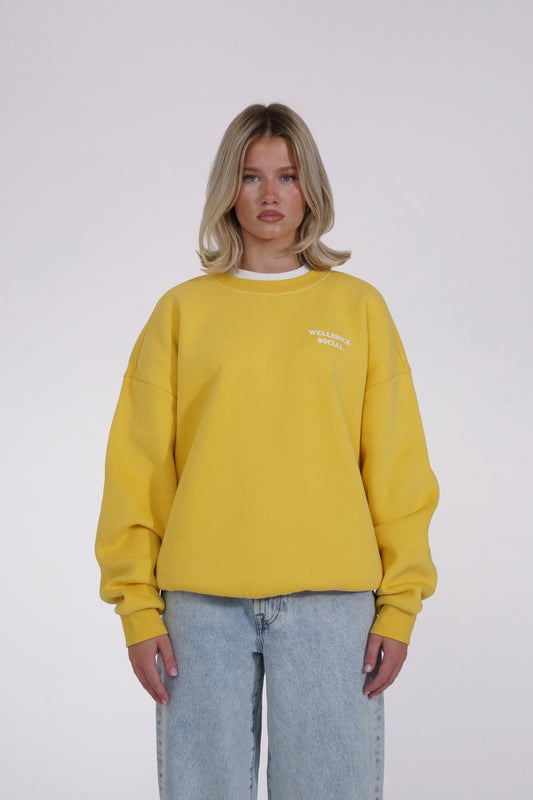 Butter Yellow Crewneck