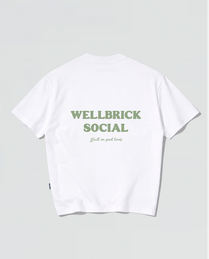 The Social Tee - Matcha Green