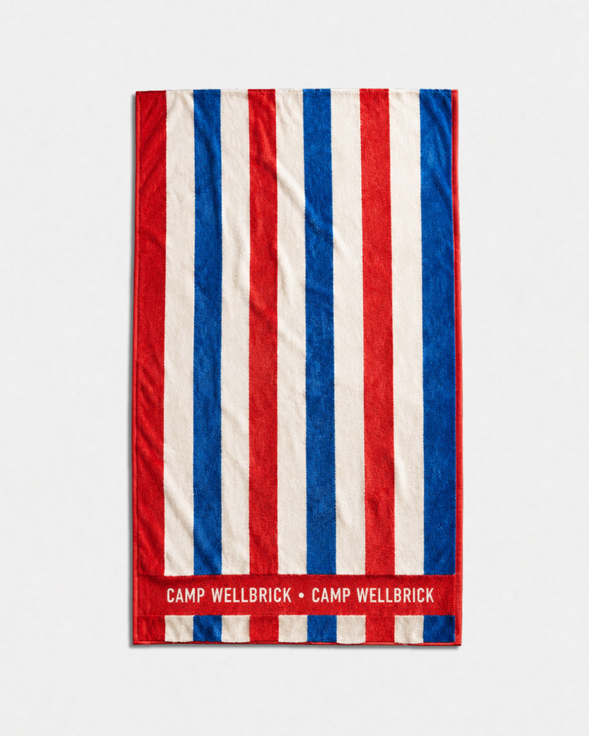 Camp Wellbrick Beach Towel
