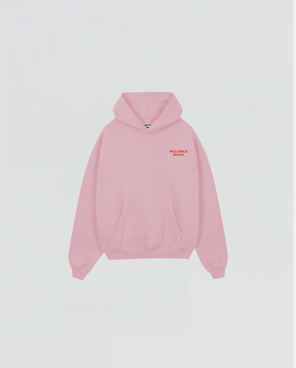 Strawberry Pink Hoodie