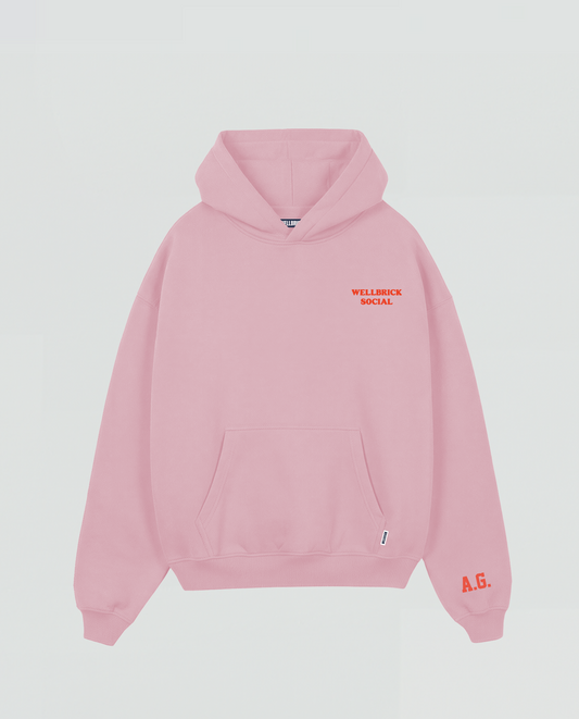 Strawberry Pink Hoodie