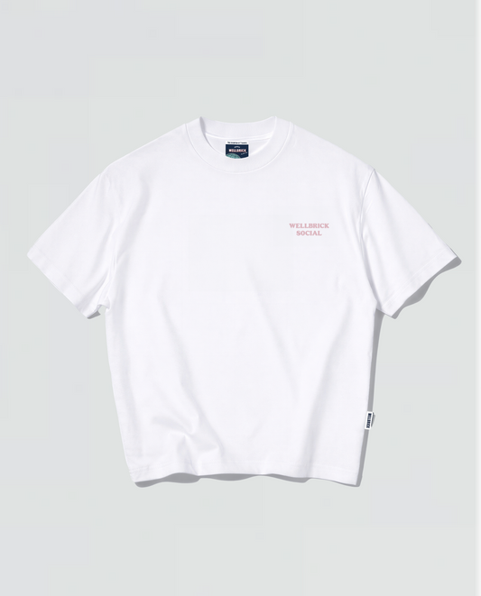 The Social Tee - Strawberry Pink