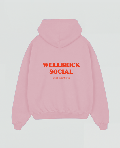 Strawberry Pink Hoodie