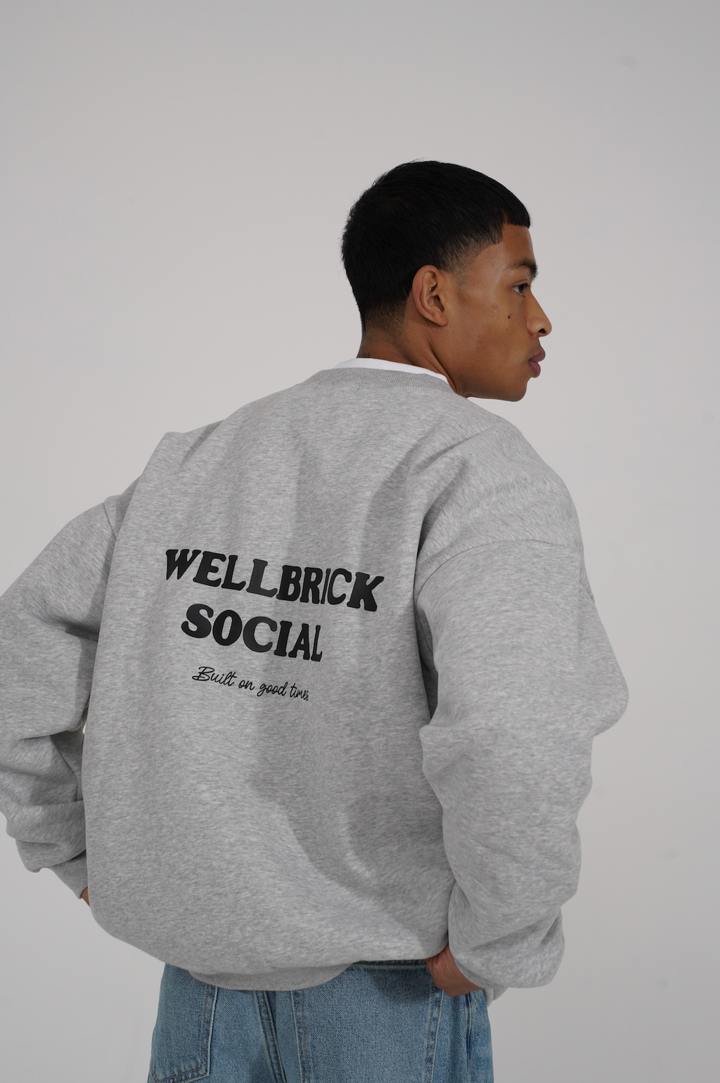 Ash Grey Crewneck