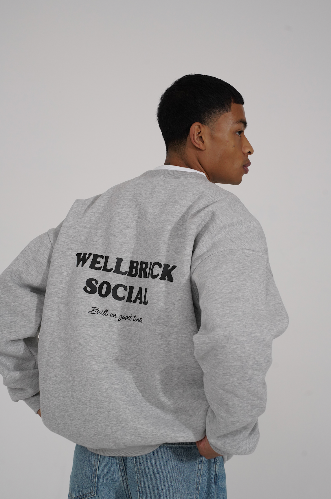Ash Grey Crewneck