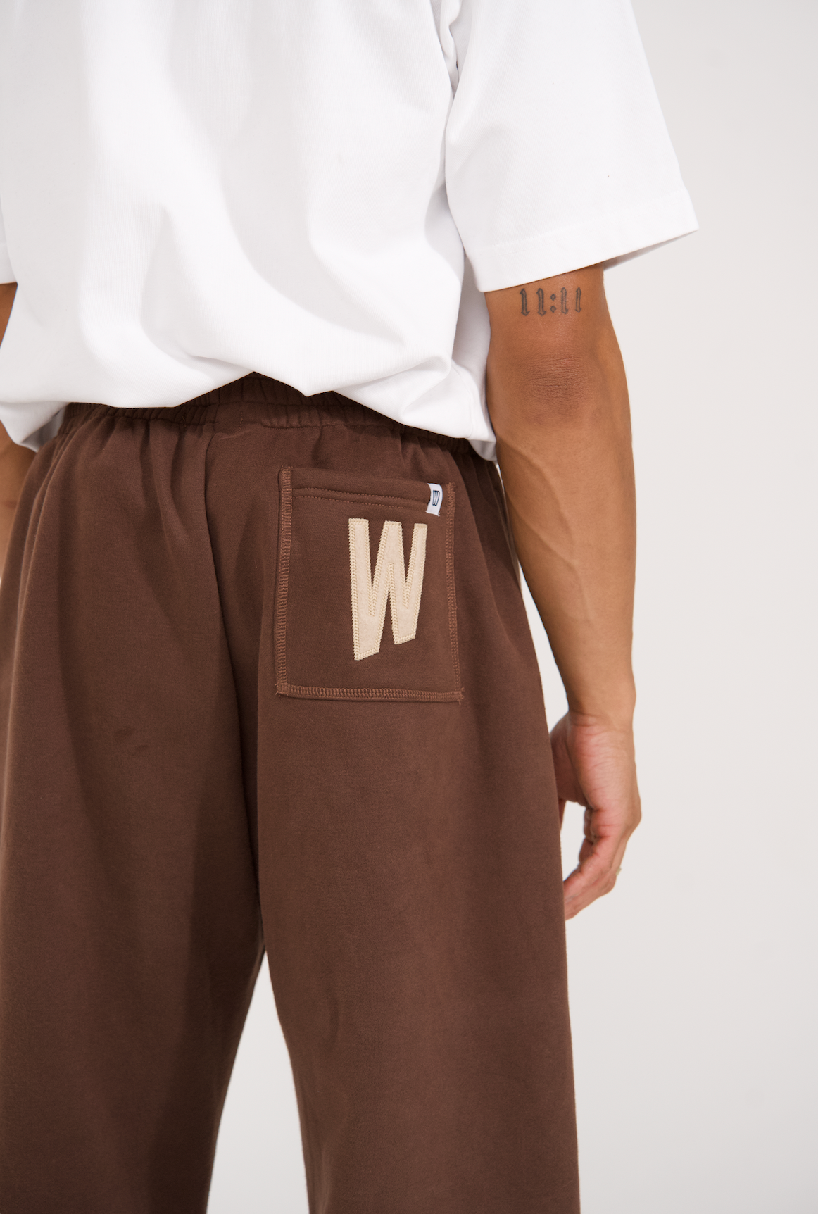 Varsity Brown Sweatpants