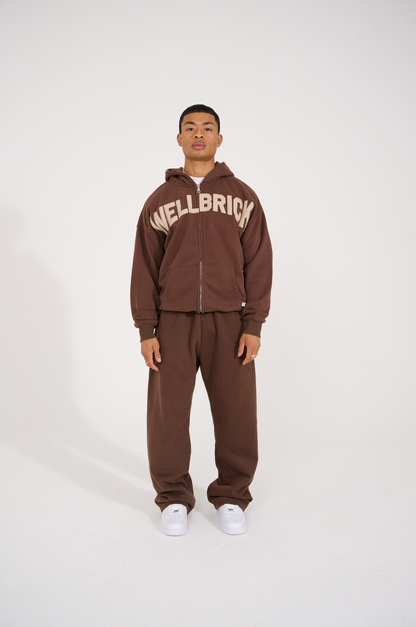 Varsity Brown Sweatpants