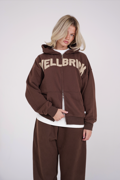 Varsity Brown Sweatpants