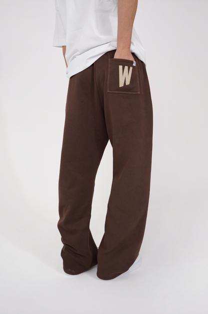Varsity Brown Sweatpants