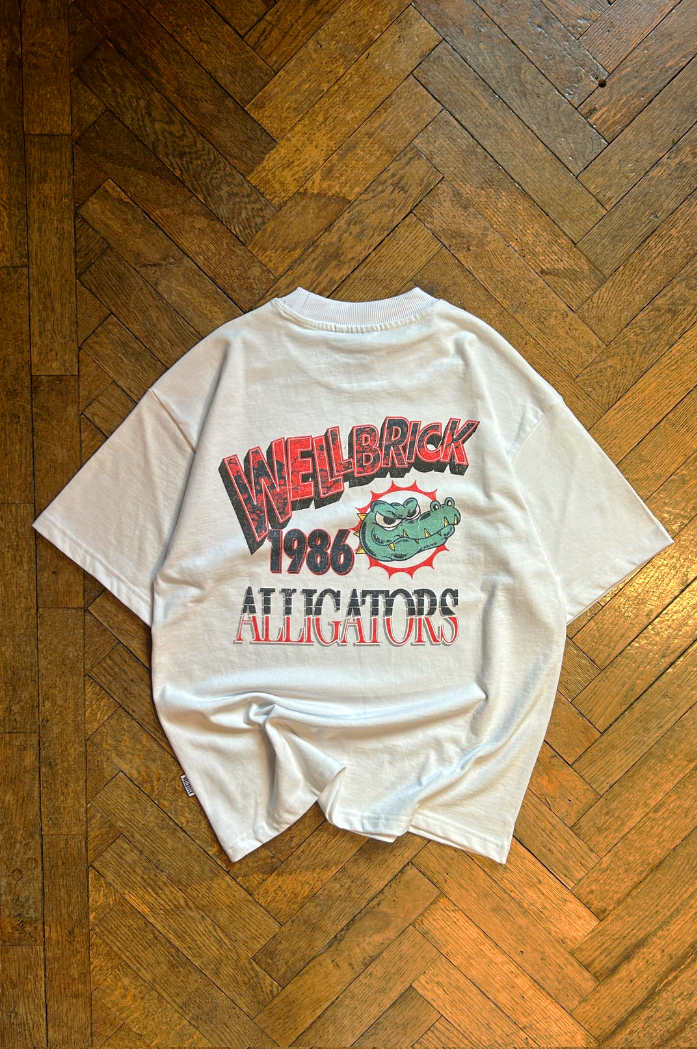 Wellbrick Alligator Mascot Tee
