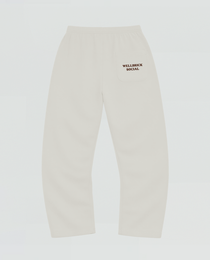 Flat White Sweatpants