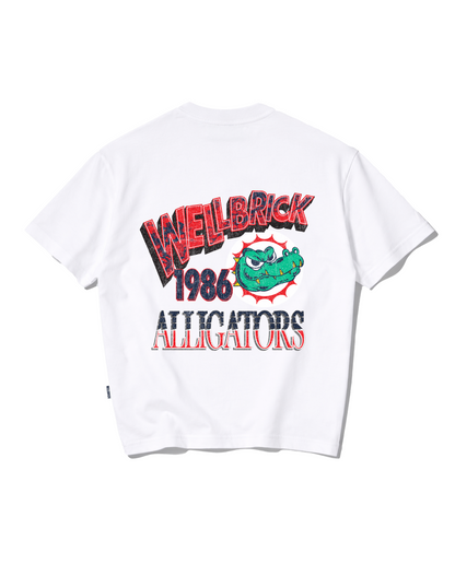 Wellbrick Alligator Mascot Tee