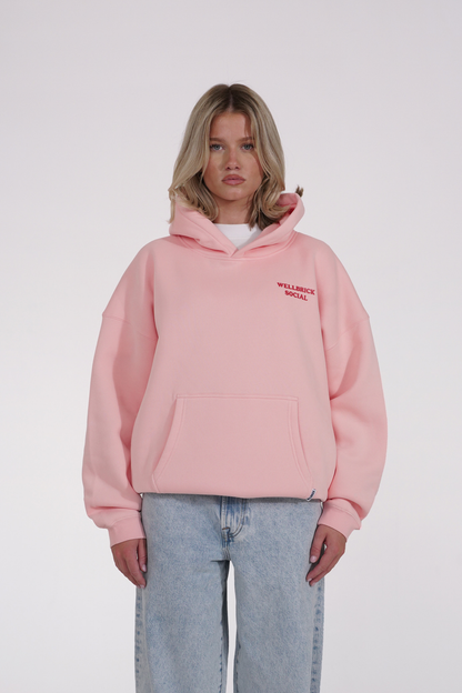 Strawberry Pink Hoodie