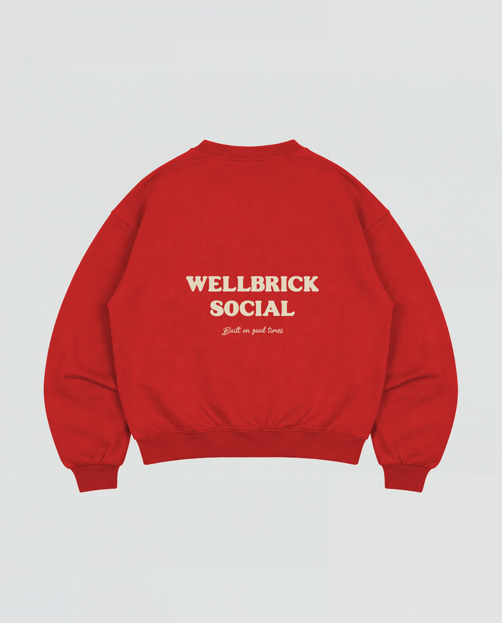 Cherry Red Crewneck