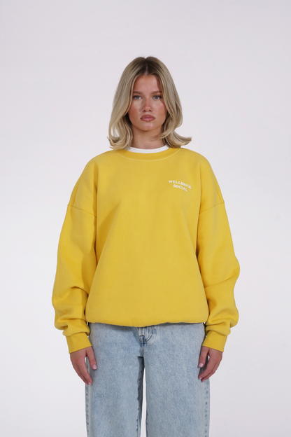 Butter Yellow Crewneck